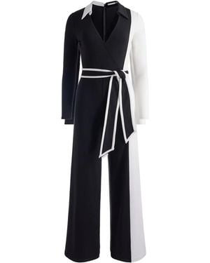 Alice + Olivia Melinda Jumpsuit - Blue