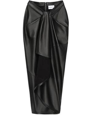 Givenchy Long Wrapped Skirt - Black