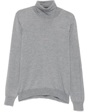 Fileria Roll-Neck Jumper - Grey