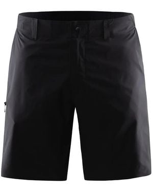 Sail Racing Shore Technical Logo-Print Shorts - Black