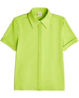 Tod's Polo Con Puños Vueltos - Verde