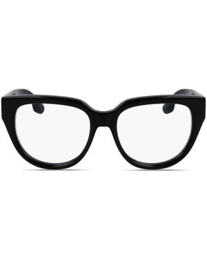 Victoria Beckham ラウンド眼鏡フレーム - ブラック