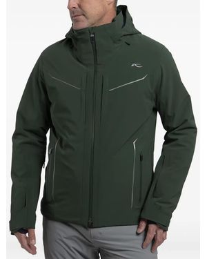 Kjus Reflective-Detail Hooded Jacket - Green