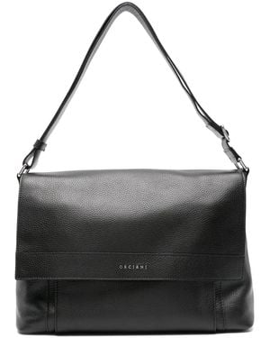 Orciani Micron Messenger Bag - Black