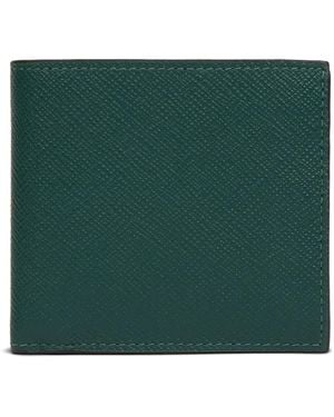 Smythson Leather Cardholder - Green