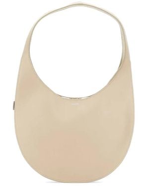 Coperni Medium Swipe Leather Shoulder Bag - White