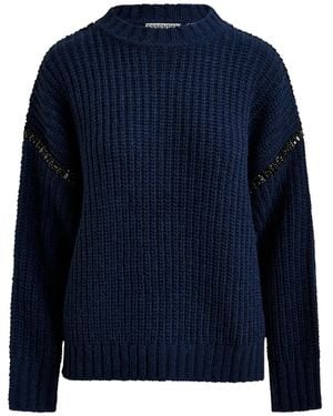 Essentiel Antwerp Indsay クルーネック セーター - ブルー