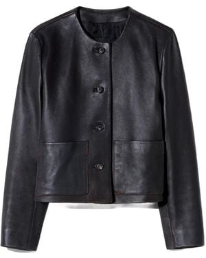 Nili Lotan Ophelie Leather Jacket - Black
