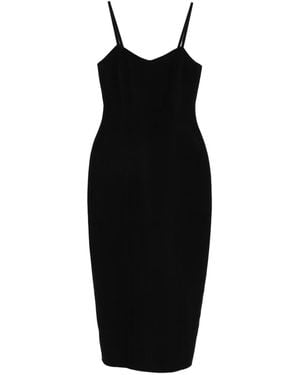 Rohe Sculptural Double-Face Dress - Black