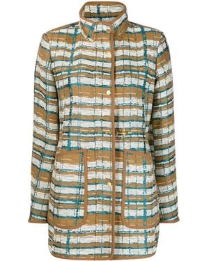 Fay Virginia Jacquard Jacket - Green