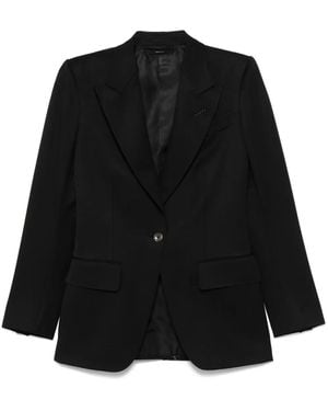 Tom Ford Single-Breasted Blazer - Black