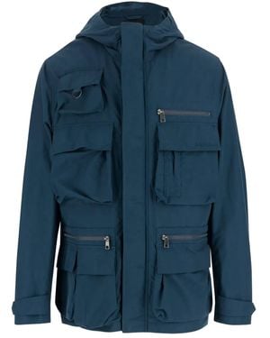 Woolrich フーデッド ジャケット - ブルー