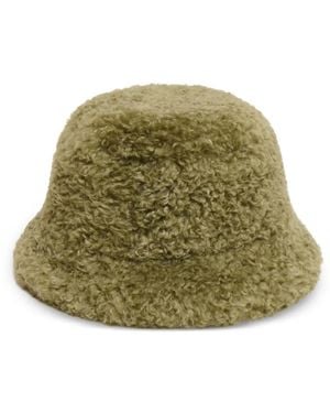 Apparis Amara Bouclette Bucket Hat - Green