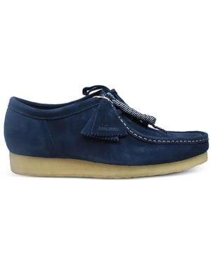 Clarks Lace-Up Boots - Blue