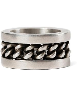 Ann Demeulemeester Marin Ring - Grau
