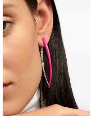 Melissa Kaye Cristina Diamond Earrings - Black