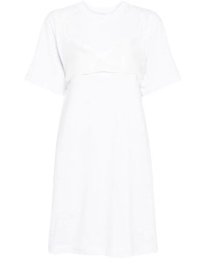 JNBY Short-Sleeved T-Shirt Dress - White