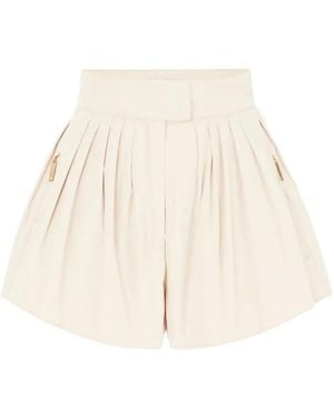 Elisabetta Franchi Shorts - Natural