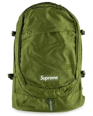 Supreme Box Logo Backpack - Green