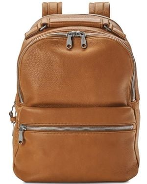 Shinola Runwell Zipped Backpack - Brown