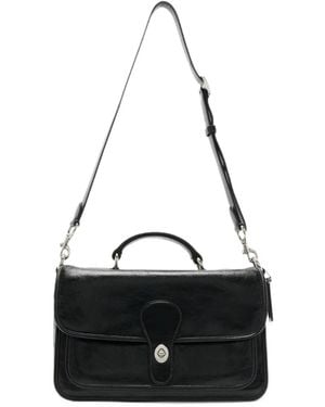 COACH Turnlock Haversack Bag 27 - Black