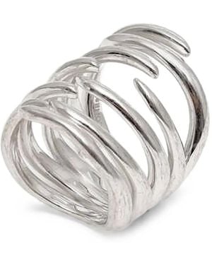 Panconesi Ritorto Twisted Ring - White