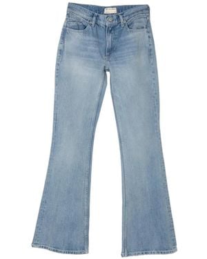 Free People Jean À Boutonnière - Blue