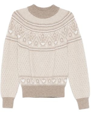 KHAITE Guy Jumper - White