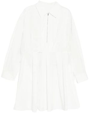 JNBY A-Line Drawstring Dress - White