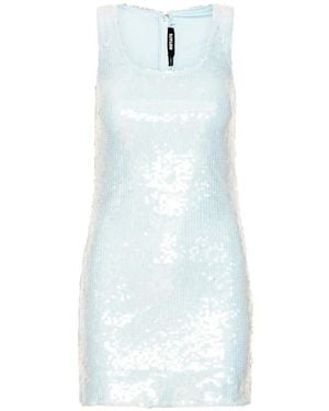 ROTATE BIRGER CHRISTENSEN Sequin Mini Dress - Blue