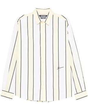 Jacquemus Striped Shirt - Yellow