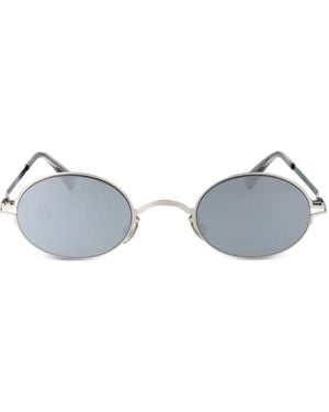 Mykita Lunettes De Soleil À Monture Ronde - Bleu