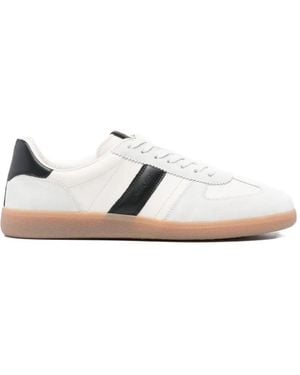 Tom Ford Striped Terence Trainers - White