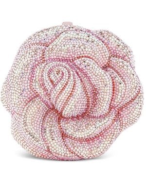 Judith Leiber Rose English Mini-Tasche Mit Kristallen - Pink