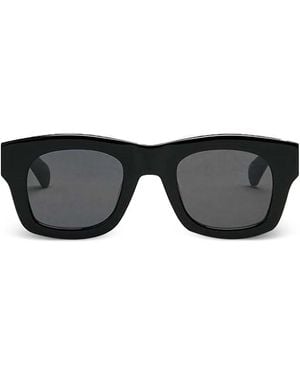 Ami Paris Rectangle-Frame Sunglasses - Black