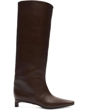 Loulou 35Mm Haven Knee-High Boots - Brown