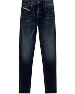 DIESEL Slim Regular Waist 2062 D-Strukt Joggjeans - Blue