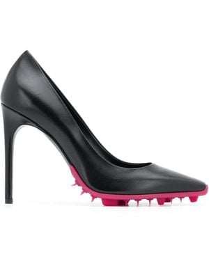 Off-White c/o Virgil Abloh Spike-Sole Stiletto Court Shoes - Black