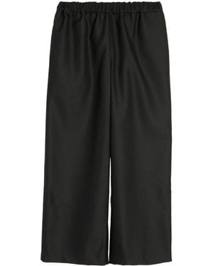 Comme des Garçons Wollen Broek - Zwart