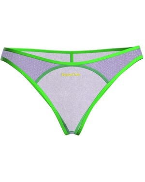 Maison Close Panorama オープンバック ショーツ - グリーン