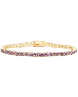 Izabel Display Zirconia-Embellished Tennis Bracelet - White