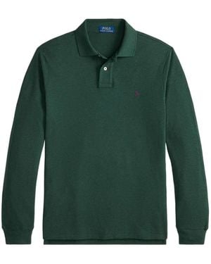 Polo Ralph Lauren Long-Sleeve Polo Shirt - Green