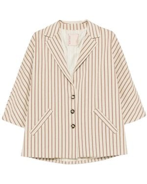 Antonio Marras Blazer A Rayas - Neutro