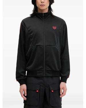 Human Made Heart-Logo Track Top - Black