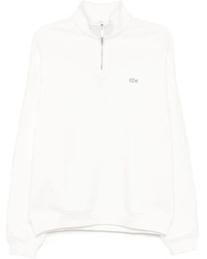 Lacoste ロゴ スウェットシャツ - ホワイト