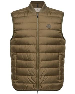 Moncler Froissel Quilted Gilet - Green