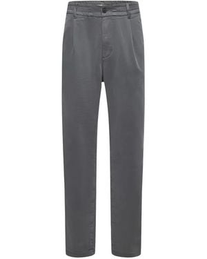 DRYKORN Chasy_Rglr Regular-Fit Trousers - Grey