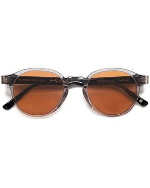 Retrosuperfuture The Warhol Stilo Round-Frame Sunglasses - Brown