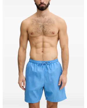 Paul & Shark Portofino Drawstring Swim Shorts - Blue