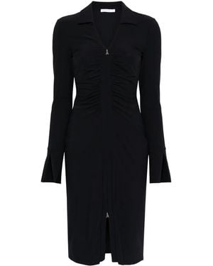 Patrizia Pepe Jersey Midi Dress - Black